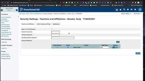 Powerschool Passwords