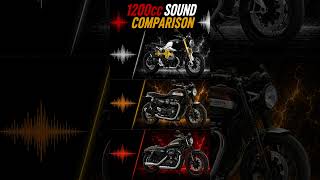 1200cc Motorcycle Sound Comparison #1200