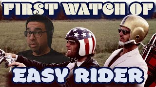 WHAT A TRIP!!!  Reacting to Easy Rider (1969) - Dino's First Watch
