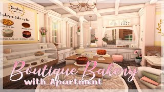 Blush Boutique Bakery & Apartment | Bloxburg Speed Build