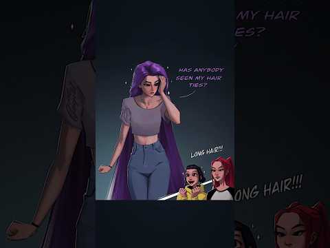 Rumi S Long Hair Kpopdemonhunters Rumi Mira Zoey Huntrix