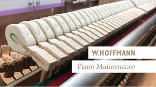 W.Hoffmann piano onderhoudsbeurt