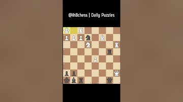 Subscribe for more Chess Puzzles! #chess #chessboard #chessplayer #hikaru #magnuscarlsen #checkmate