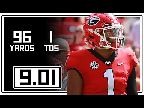 Georgia Football: Will Justin Fields play against South Carolina?