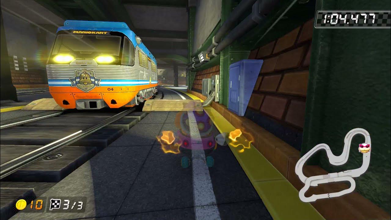 Inward Drifting skills in 200cc Super Bell Subway. : r