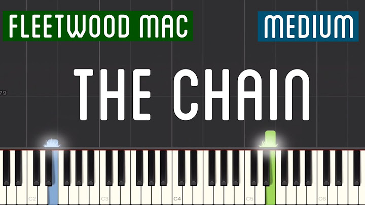 The Chain Piano version - Piano performance video thumbnail