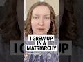Woman says she grew up in a matriarchy and her stepfather worked, cooked, cleaned, mom did nothing