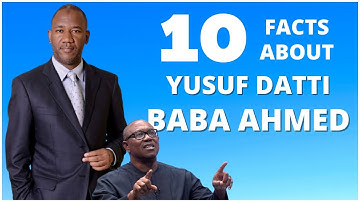 10 Facts About Yusuf Datti Baba Ahmed | Peter Obi (Labour Party) Vice Presidential Aspirant