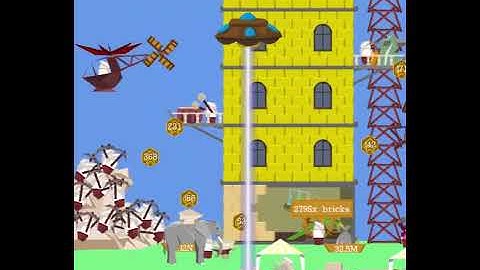 UFO in Idle Tower Builder 1.0.9