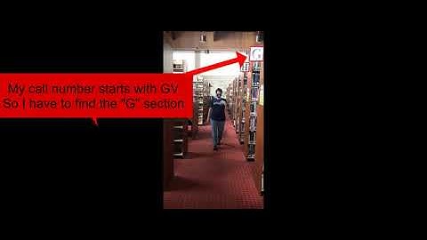 How to Find a Book in Murray Library Main Book Stacks