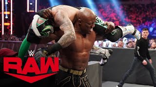 Theory replaces Mysterio on Survivor Series team after Mysterio loses to Lashley: Raw, Nov. 15, 2021