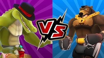 Smash Champs gameplay. (AL VS TEDDY)