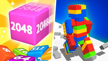 Cubic Numbers 2048 vs Brick Runner  - Max Level Gameplay (Part 1)