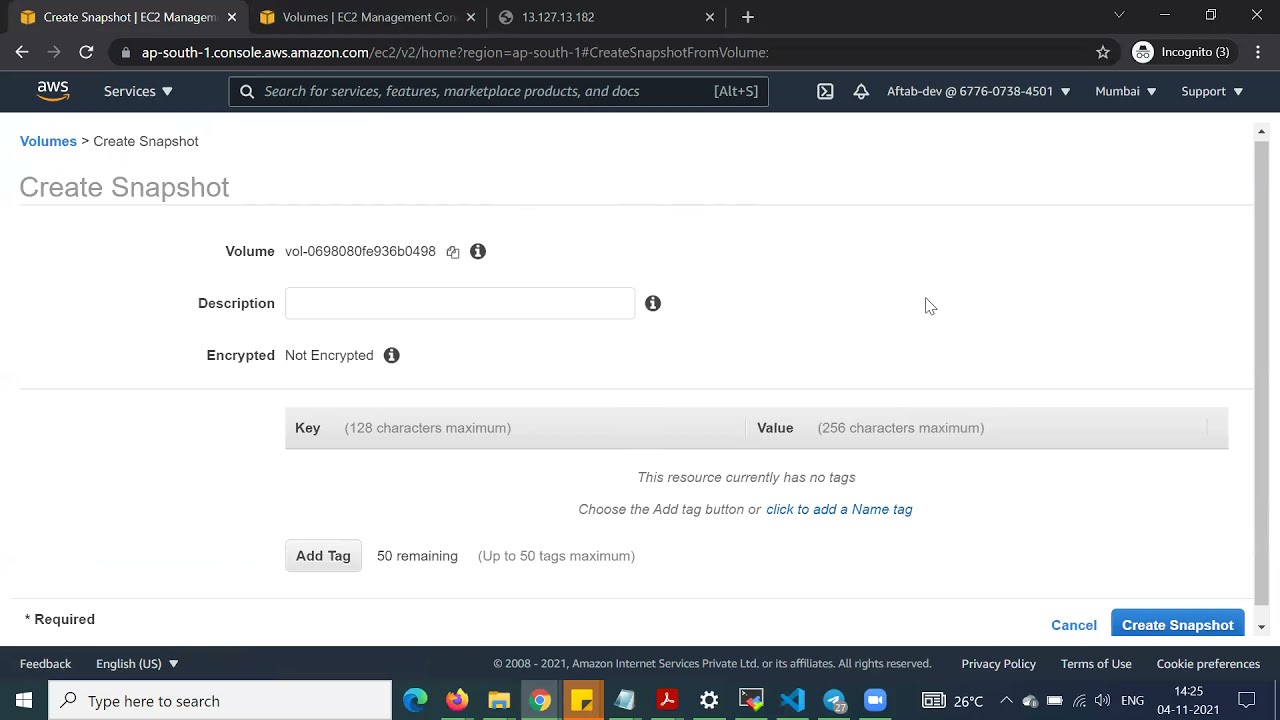 Aws EBS Snapshot Lab YouTube