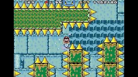 Super Mario World Custom Level: Severe Spiked Tower