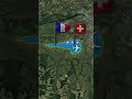 Un aéroport où l’on peut entrer dans deux pays différents. #france #suisse #allemagne