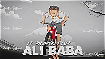 ALI BABA - FT.RG BUCKET LIST EDITZ | Rg Bucket List Status | Ali Baba Song Edit |@RGBucketList