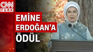 Dünya Bankasından Emine Erdoğana İklim Ve Kalkınma Liderlik Ödülü