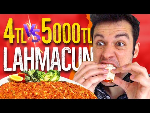 4TL Lahmacun vs. 5.000TL Lahmacun! (#SonradanGörme)