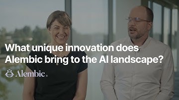 What unique innovation does Alembic bring to the AI landscape?