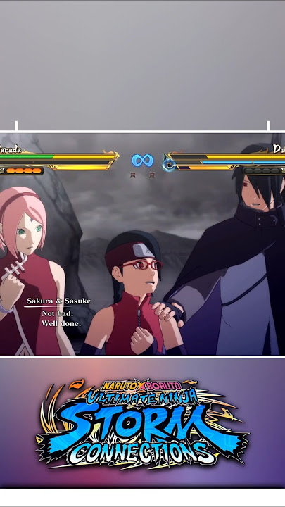 Uchiha Family Sarada Sasuke Sakura Ulti - Naruto x Boruto Ultimate Ninja Storm Connections #shorts