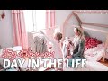 STAY AT HOME MOM DAY IN THE LIFE| Snow Day & New big kids room things| Tres Chic Mama