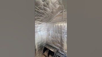 Insulated the chicken coop for winter so they are cosy #chickens #silkiechicken