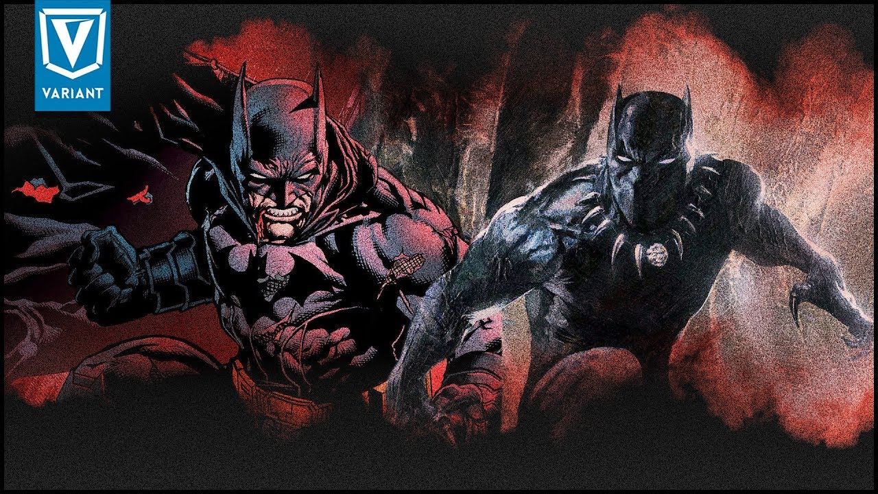 Включи против черного. Чёрная пантера против Кло. Марвел Кло против черный пантеры комикс. Бэтмен против Килмонгера. Бэтмен и черная пантера.