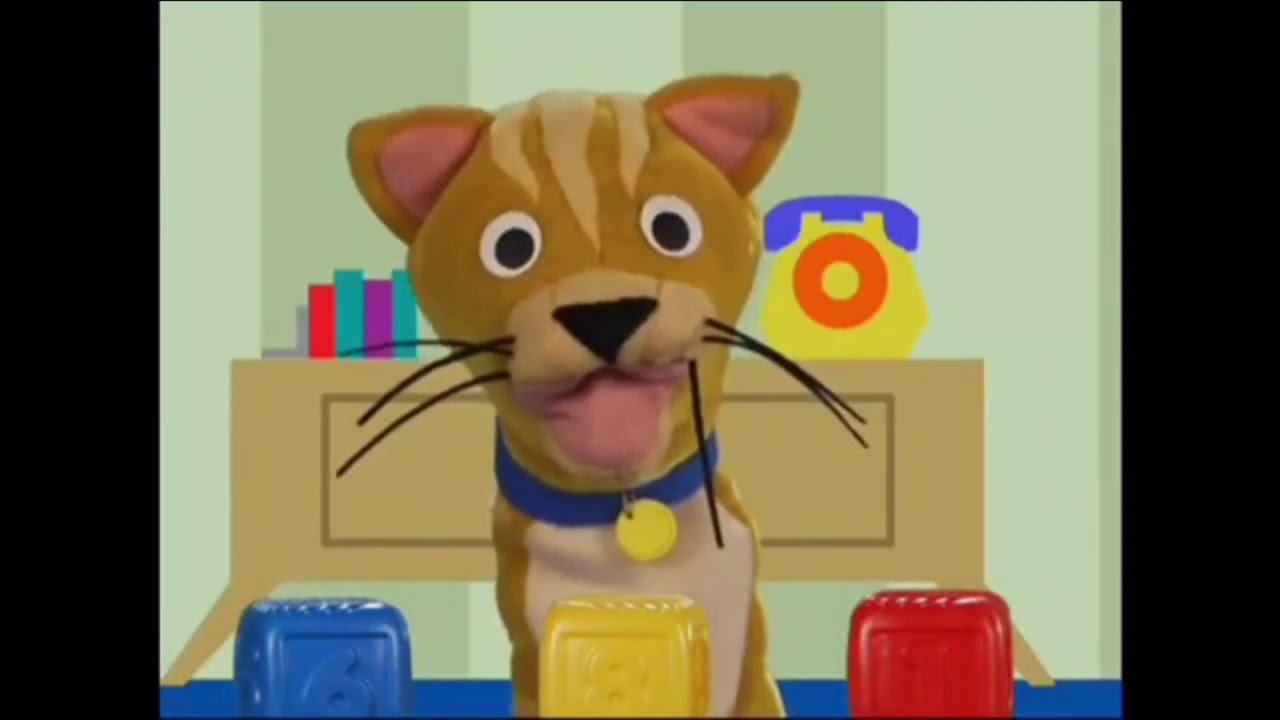 Baby Einstein Baby Wordsworth (2009) Cat and Blocks Puppet Show