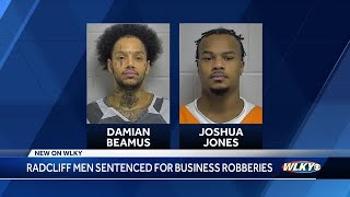 Radcliff men sentenced for series of business robberies