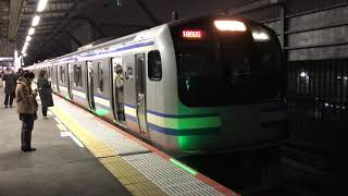 [Japan Railway]JR横須賀線E217系Y-102+Y-37武蔵小杉発車 Yokosuka Line Type E217 Train Departing Musashi-Kosugi