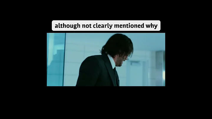 Did you know that "THE PENCIL" in "JOHN WICK"?