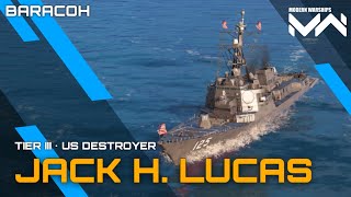 Modern Warships - USS Jack H. Lucas Tier3 US Destroyer Gameplay