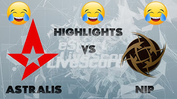 ASTRALIS vs NIP @ DreamHack Masters Las Vegas 2017 Funny Highlights