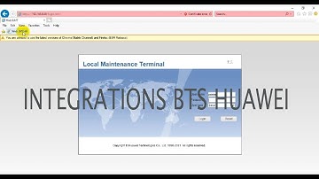 INTEGRATIONS BTS HUAWEI
