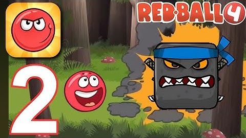 Red Ball 4 - World 02 (All Levels 16-30) Gameplay Walkthrough, Boss Fight (iOS, Android)