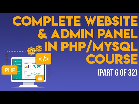 Complete Website & Admin Panel In PHP/MySQL - Urdu/Hindi 6 Of 32