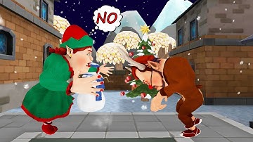 Dark Riddle New Year Mode ( Rudolph ) Gameplay New Update 4.4.0 ( Android/IOS ) Part 10