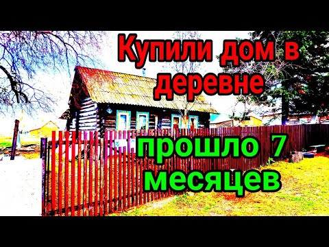 Купили дом в деревне, прошло 7 месяцев