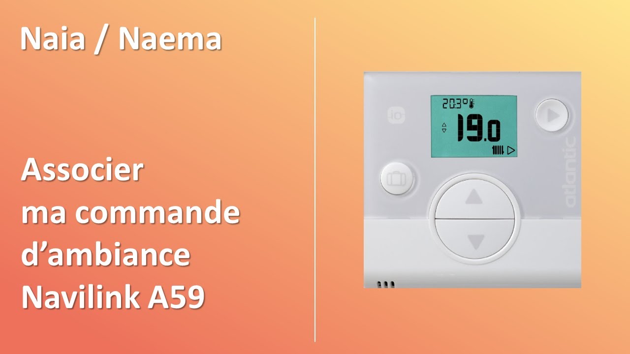 Kit thermostat d'ambiance NAVILINK A59 + Bridge Cozytouch