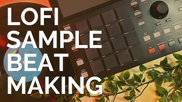 Making a sample based LOFI beat from vinyl on the MPC ONE!