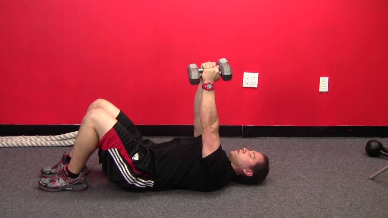 Dumbbell Floor Fly Meta Burn Fitness Youtube