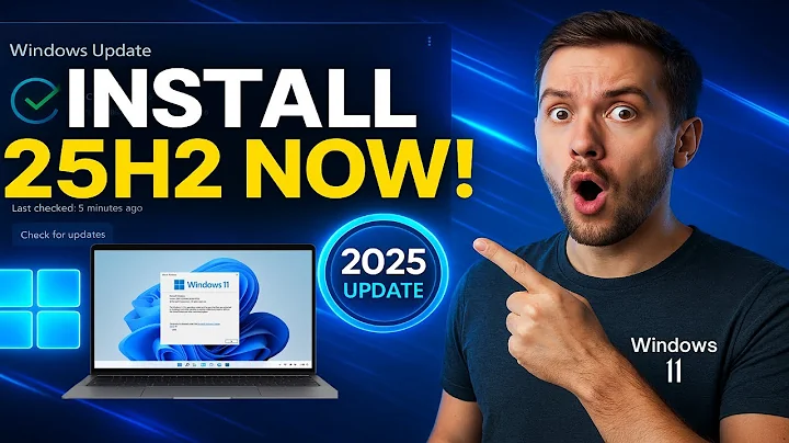 How to Install Windows 11 25H2 Update | Official Manual Upgrade (2025)