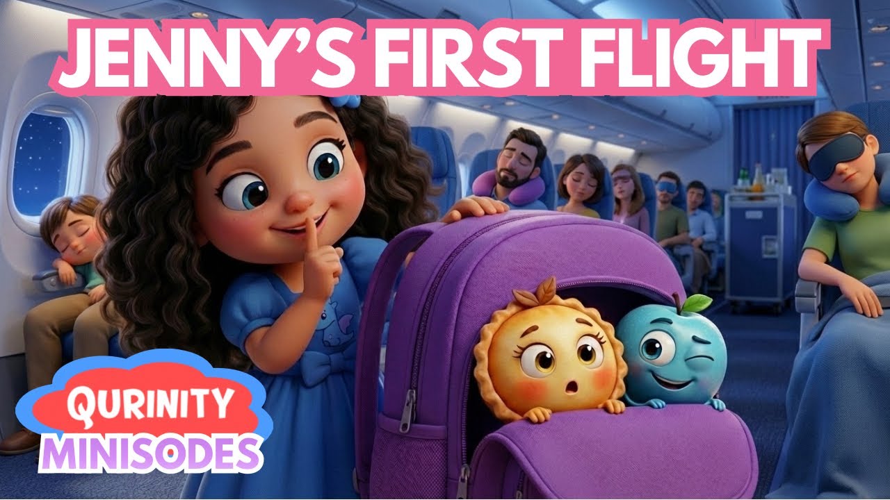 Jenny's First Flight to Seoul (Part 1) & Airport Trouble✈️ | Qurinity Minisodes