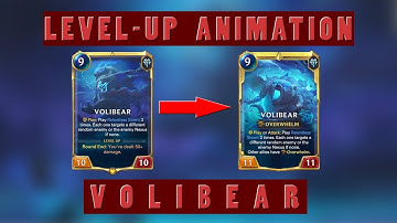 Volibear level-up animation | Legends of Runeterra