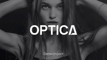 Demo Import | Optica Photography WordPress Theme