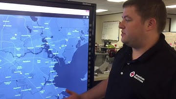 Red Cross discusses how GIS Mapping Technology is used to track needs and vehicles