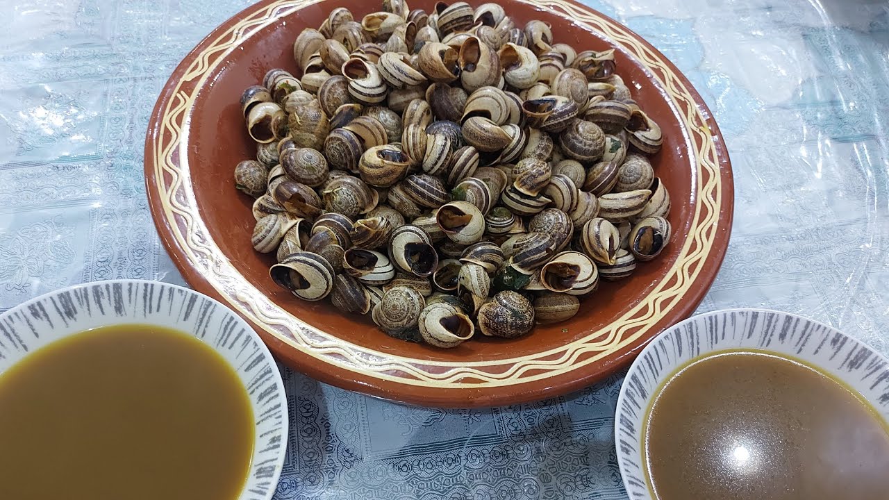 حلزون (غولال-ببوش) بالعشوب الذيذ طريقة ساهلة