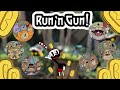 Cuphead - TODOS los RUN'N GUN (All coins/Todas las monedas) // Agus25