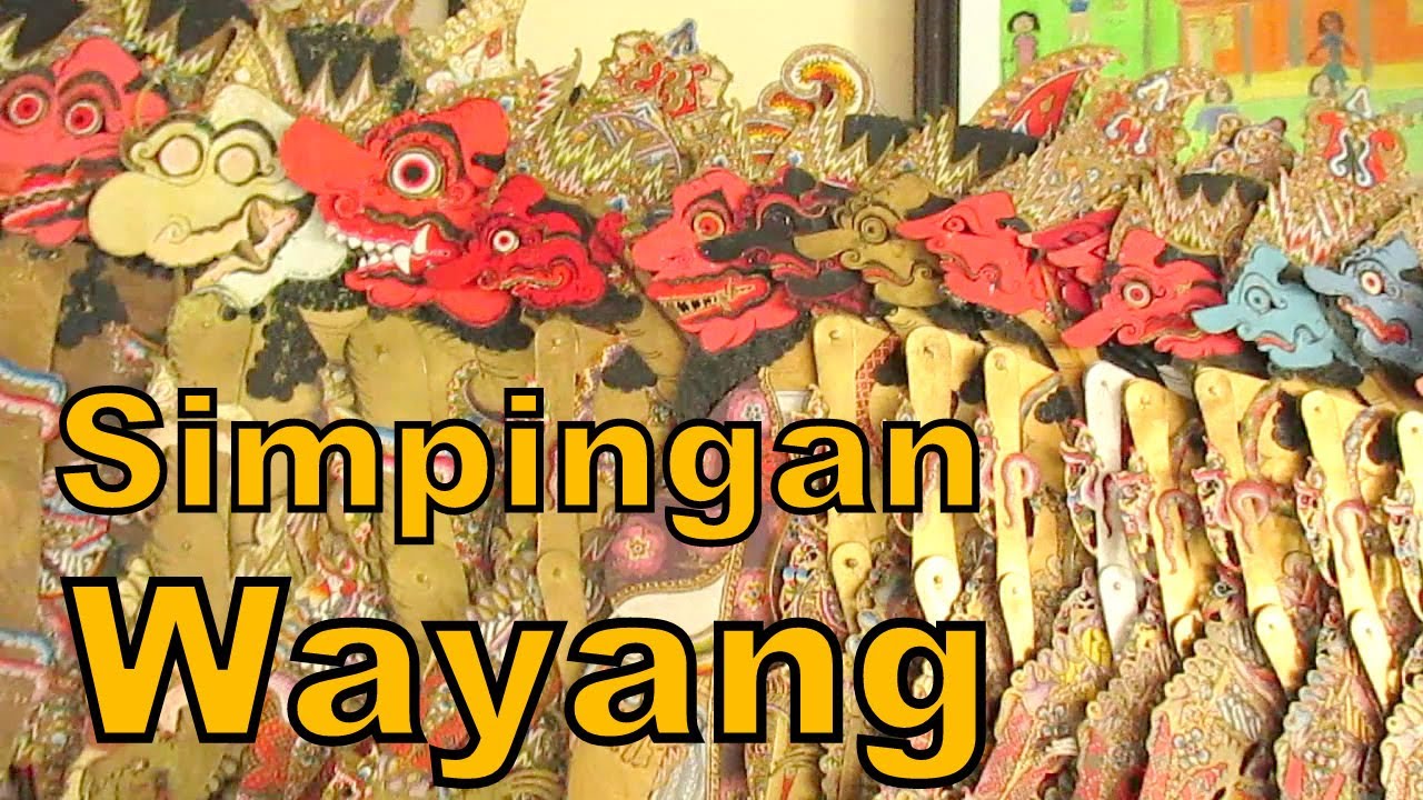 SIMPINGAN WAYANG Kulit Purwa / Javanese Puppet Setting [HD] - YouTube